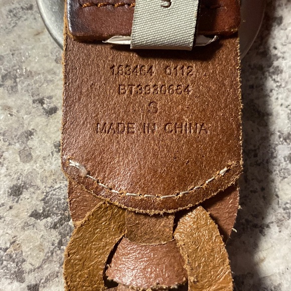 Fossil leather belt, Size S - Picture 5 of 12